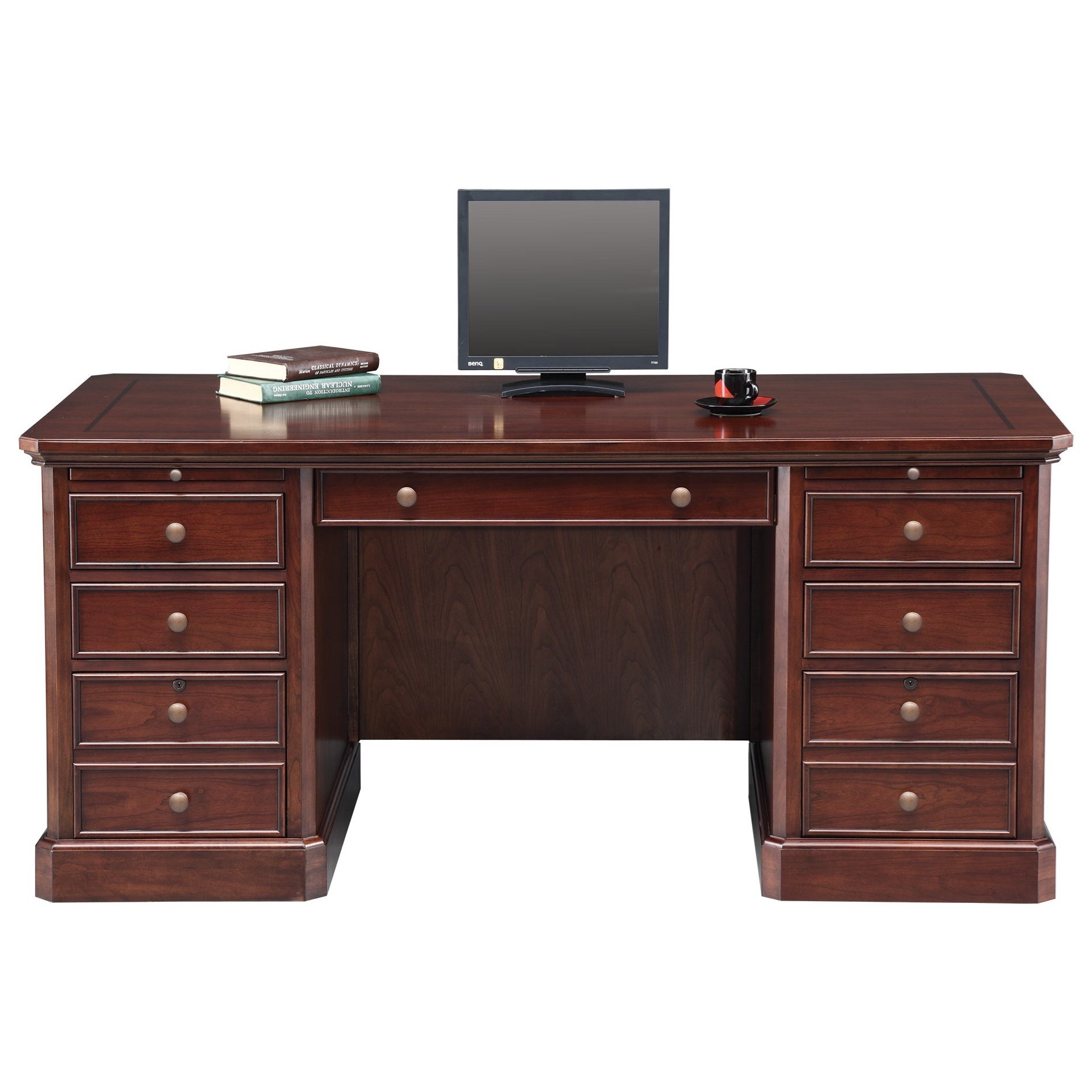 Winners Only Canyon Ridge GC268F Transitional 68" Double Pedestal Desk